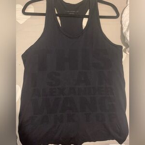 Alexander Wang x H&M Black Scuba Tank Top